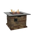 Seasonal Trends Morgan Hill Fire Table, 3412 in W, Square Table 52075